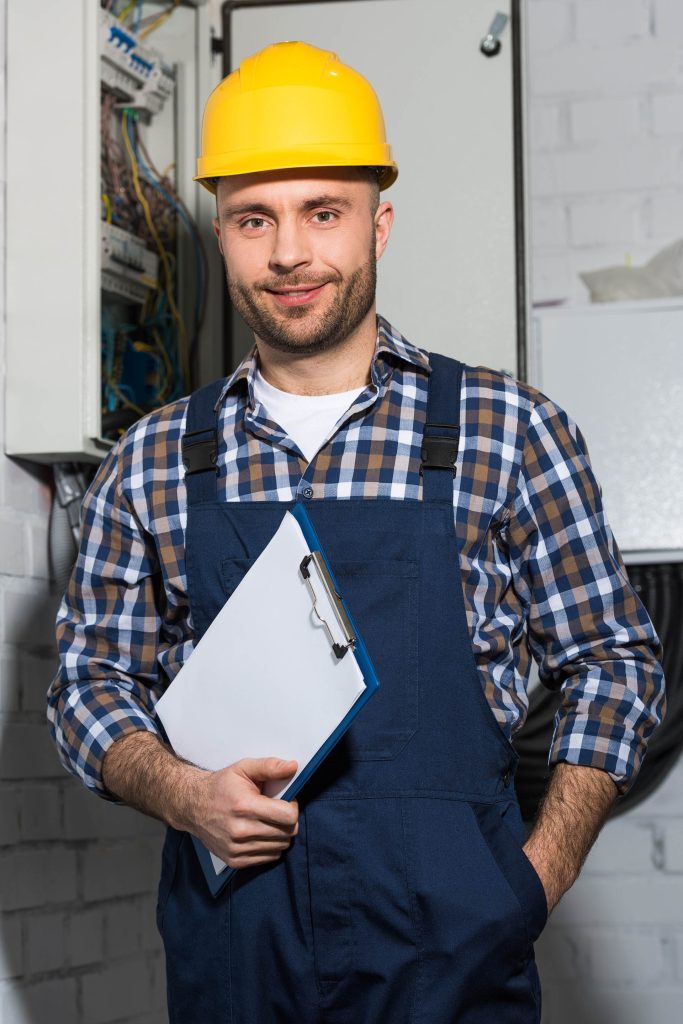 Professional Electrician Portrait